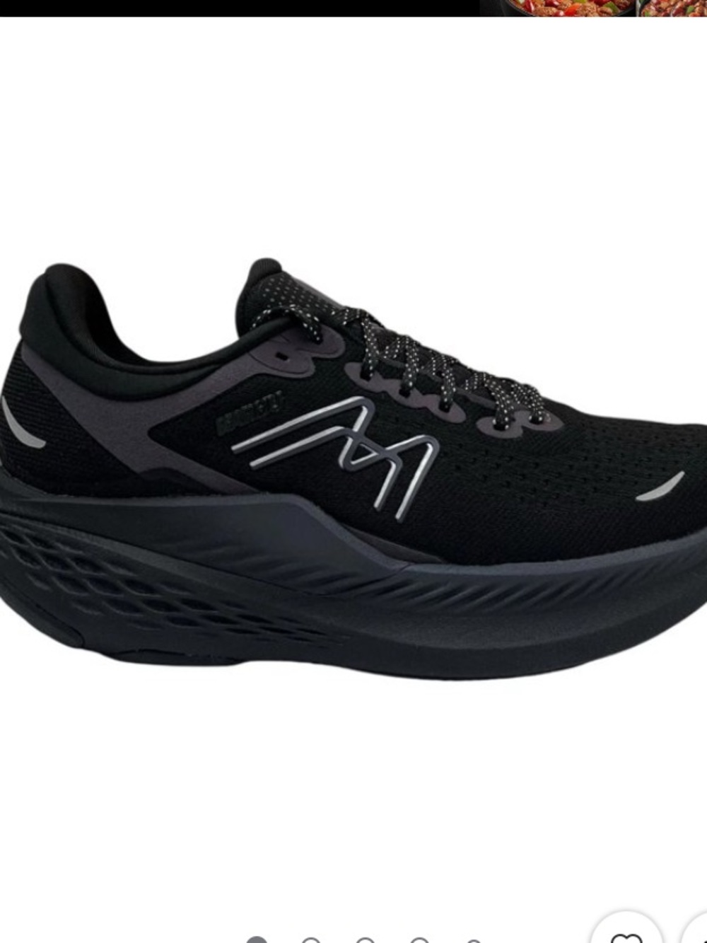 Men's Black Performance Running Shoe - Unbranded